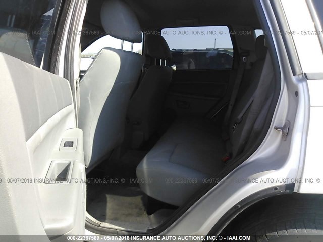 1J4GR48K06C277895 - 2006 JEEP GRAND CHEROKEE LAREDO/COLUMBIA/FREEDOM 银色 照片 8