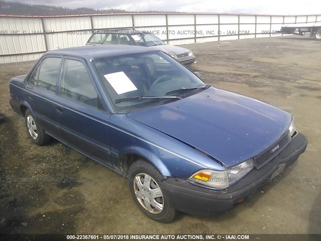 JT2AE92E2K3294336 - 1989 TOYOTA COROLLA DLX BLUE photo 1