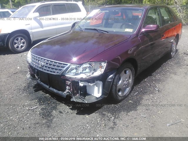 4T1BF28B73U279383 - 2003 TOYOTA AVALON XL/XLS BURGUNDY photo 6