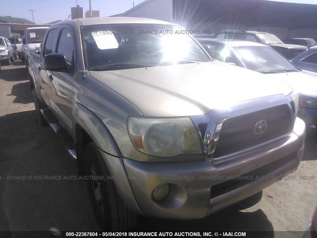 3TMJU62N55M003789 - 2005 TOYOTA TACOMA DOUBLE CAB PRERUNNER GOLD photo 1