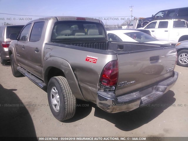 3TMJU62N55M003789 - 2005 TOYOTA TACOMA DOUBLE CAB PRERUNNER GOLD photo 3