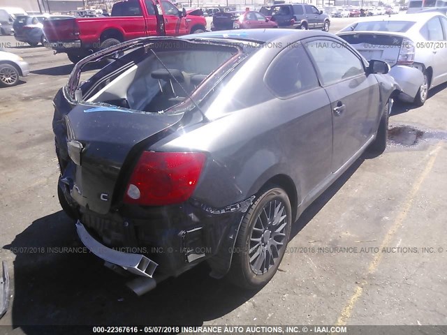 JTKDE167870218137 - 2007 TOYOTA SCION TC 灰色 照片 4