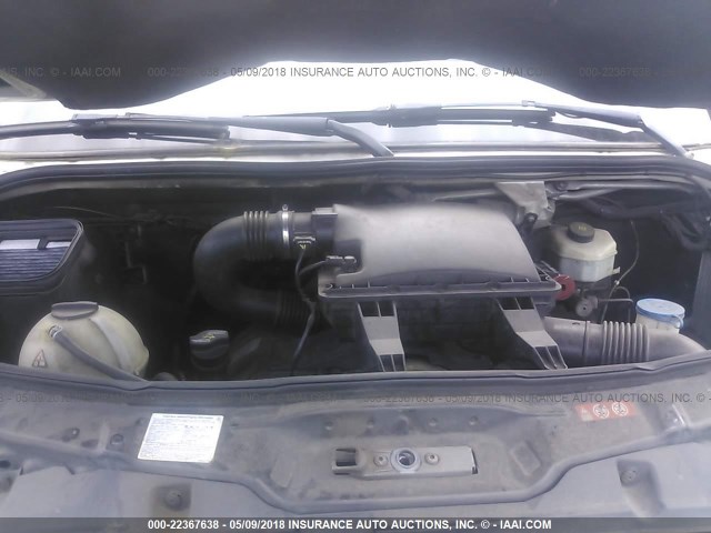 WDYPE845675212925 - 2007 FREIGHTLINER Sprinter 2500 WHITE photo 10