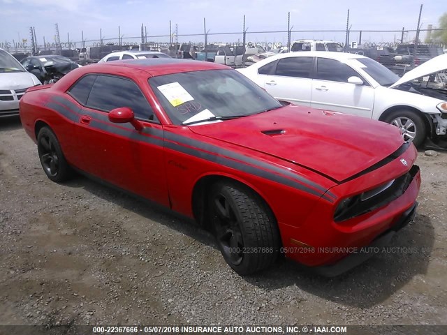 2B3CJ4DV2AH121697 - 2010 DODGE CHALLENGER SE RED photo 1