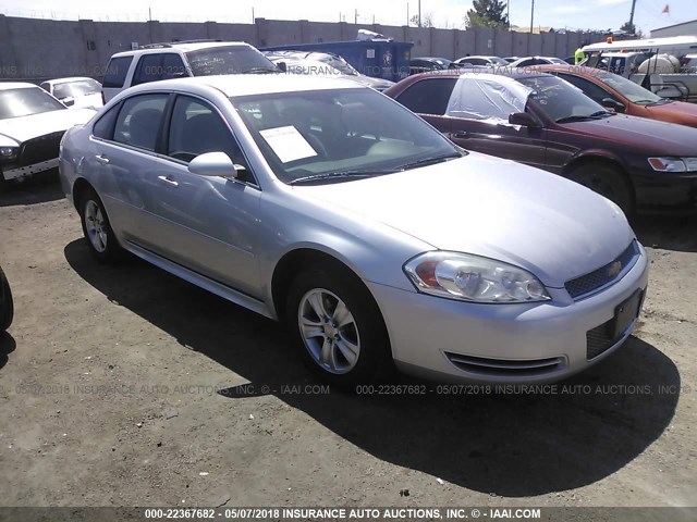 2G1WA5E3XE1115474 - 2014 CHEVROLET IMPALA LIMITED LS SILVER photo 1