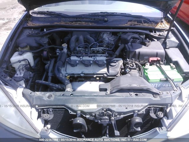 4T1BF30K63U553996 - 2003 TOYOTA CAMRY LE/XLE/SE 绿色 照片 10