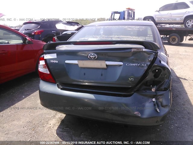 4T1BF30K63U553996 - 2003 TOYOTA CAMRY LE/XLE/SE 绿色 照片 6