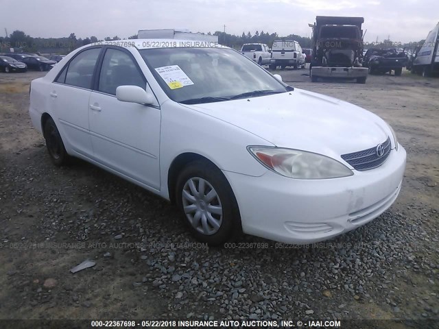 4T1BE30K14U363723 - 2004 TOYOTA CAMRY LE/XLE/SE WHITE photo 1