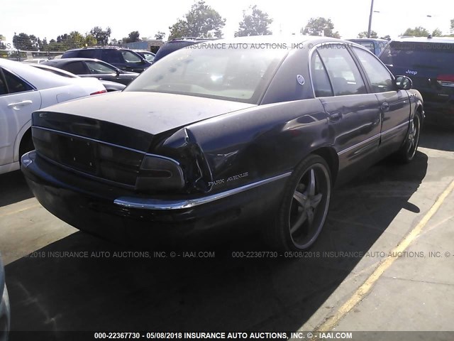 1G4CW52K0X4646743 - 1999 BUICK PARK AVENUE  BLUE photo 4