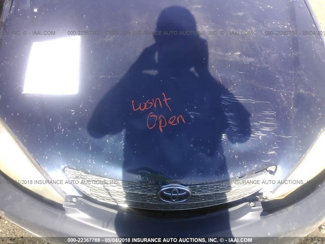 4T1BE32K62U501427 - 2002 TOYOTA CAMRY LE/XLE/SE BLUE photo 10