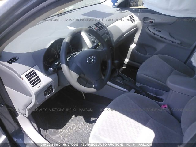 JTDBL40E59J014499 - 2009 TOYOTA COROLLA LE/XLE GRAY photo 5