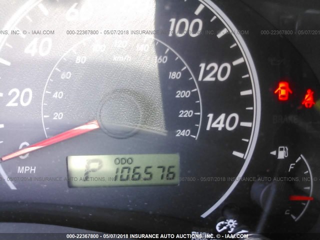 JTDBL40E59J014499 - 2009 TOYOTA COROLLA LE/XLE GRAY photo 7