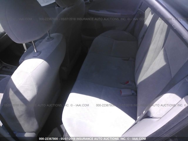 JTDBL40E59J014499 - 2009 TOYOTA COROLLA LE/XLE GRAY photo 8