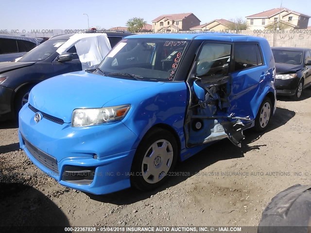 JTLZE4FE3B1138071 - 2011 TOYOTA SCION XB Mavi foto 2