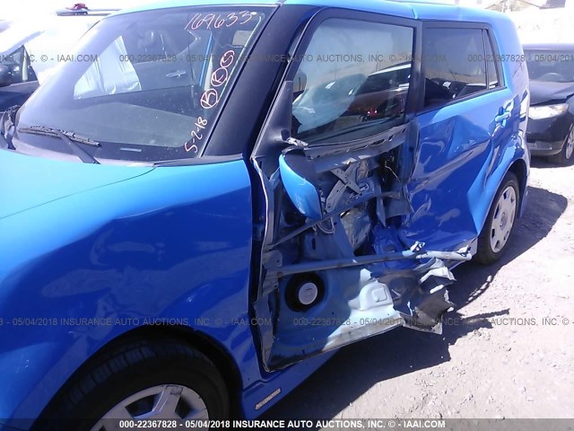 JTLZE4FE3B1138071 - 2011 TOYOTA SCION XB Mavi foto 6