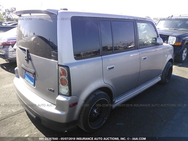 JTLKT334550208869 - 2005 TOYOTA SCION XB Champagne photo 4