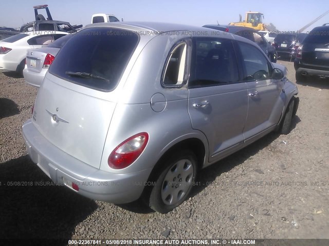 3A4FY58B46T205977 - 2006 CHRYSLER PT CRUISER TOURING SILVER photo 4