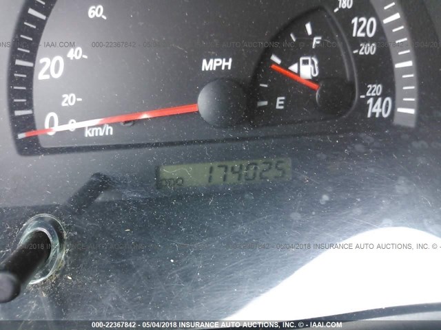 JTDBE32K730241505 - 2003 TOYOTA CAMRY LE/XLE GREEN photo 7