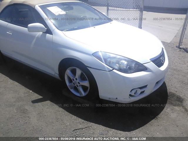 4T1FA38P67U111743 - 2007 TOYOTA CAMRY SOLARA SE/SLE თეთრი ფოტო 6
