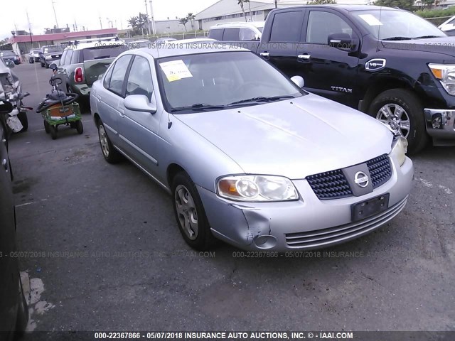 3N1CB51D94L910229 - 2004 NISSAN SENTRA 1.8/1.8S SILVER photo 1