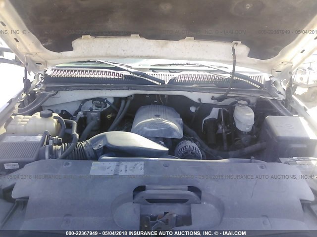 1GCHC29U96E255205 - 2006 CHEVROLET SILVERADO C2500 HEAVY DUTY WHITE photo 10