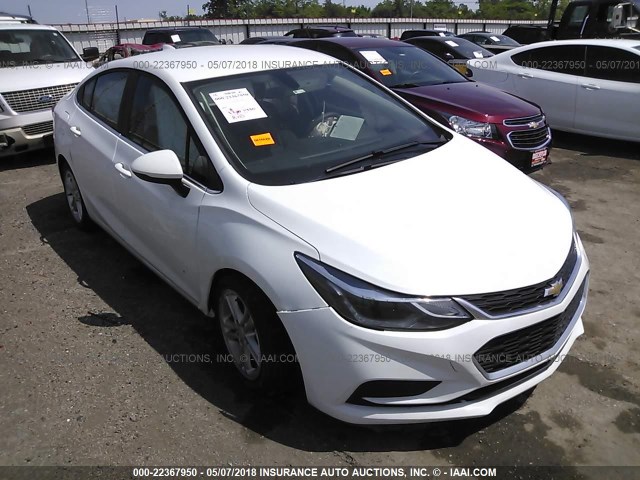 1G1BE5SM6J7143365 - 2018 CHEVROLET CRUZE LT WHITE photo 1