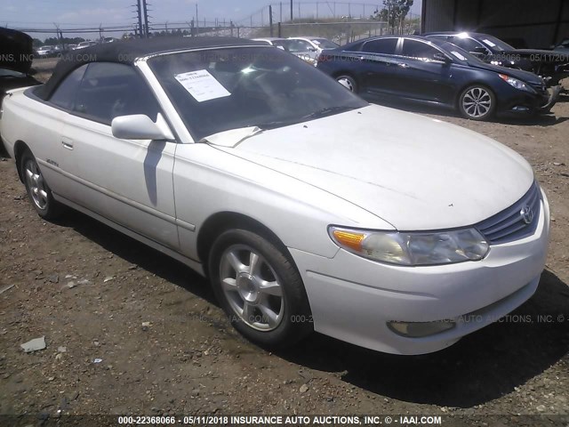 2T1FF28P92C590486 - 2002 TOYOTA CAMRY SOLARA SE/SLE 白色 照片 1