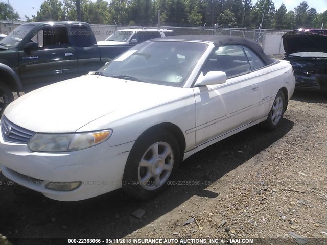 2T1FF28P92C590486 - 2002 TOYOTA CAMRY SOLARA SE/SLE 白色 照片 2