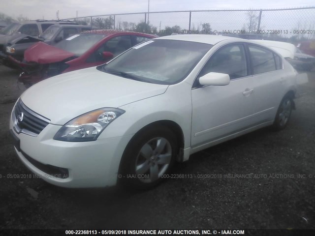 1N4AL21E37N445806 - 2007 NISSAN ALTIMA 2.5/2.5S WHITE photo 2