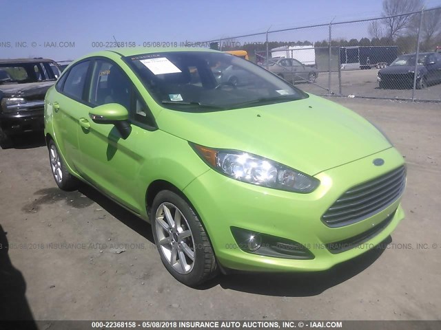 3FADP4BJ1FM153573 - 2015 FORD FIESTA SE GREEN photo 1