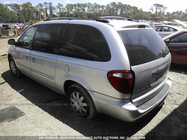 2C4GP54L65R232031 - 2005 CHRYSLER TOWN & COUNTRY TOURING SILVER photo 3