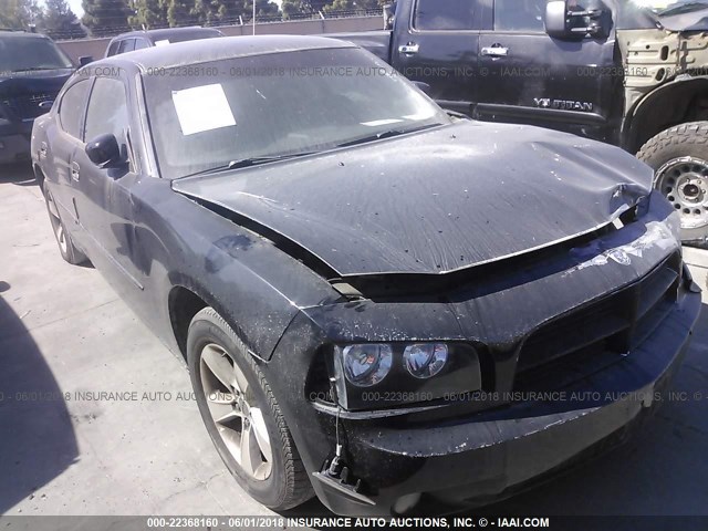 2B3CA3CV9AH226720 - 2010 DODGE CHARGER SXT BLACK photo 1