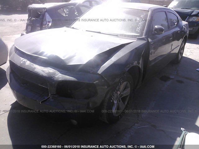 2B3CA3CV9AH226720 - 2010 DODGE CHARGER SXT BLACK photo 2