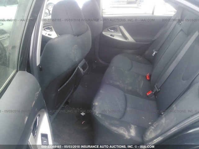 4T1BF3EK8BU664010 - 2011 TOYOTA CAMRY SE/LE/XLE BLACK photo 8