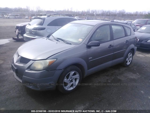 5Y2SL62863Z447969 - 2003 PONTIAC VIBE GRAY photo 2