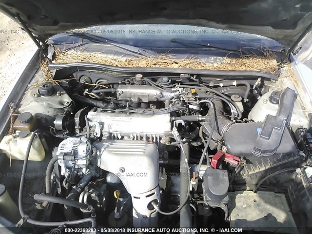4T1BG22K6YU631916 - 2000 TOYOTA CAMRY CE/LE/XLE ვერცხლისფერი ფოტო 10