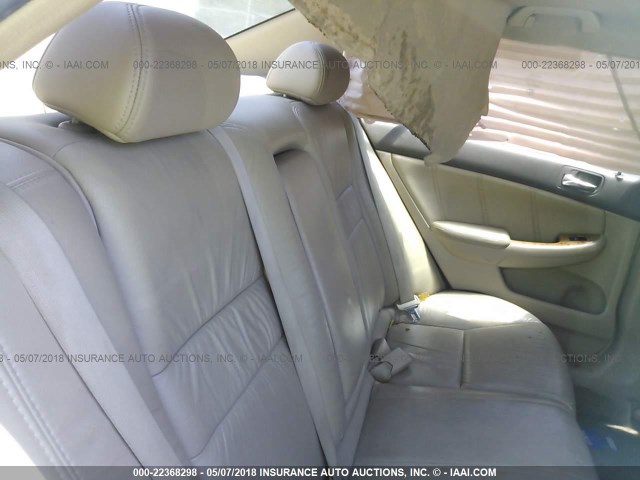 1HGCM66514A028981 - 2004 HONDA ACCORD EX WHITE photo 8