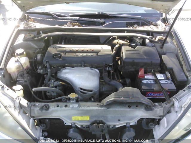 4T1BE32K35U097748 - 2005 TOYOTA CAMRY LE/XLE/SE Gümüş foto 10