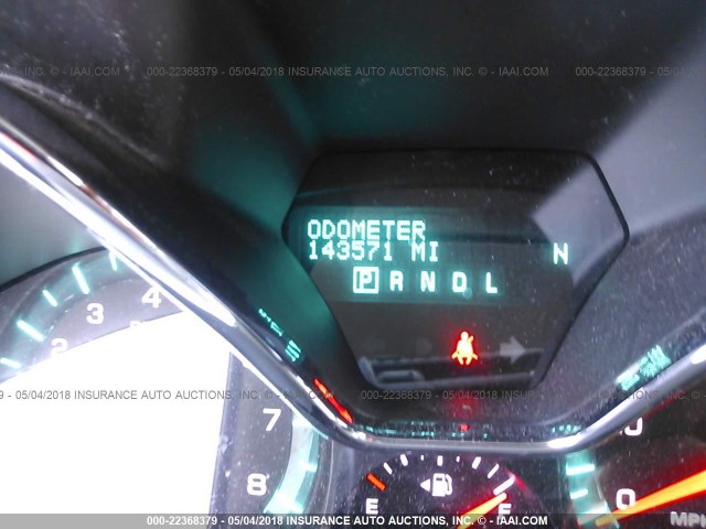 1GNKRFED7DJ217971 - 2013 CHEVROLET TRAVERSE LS BLUE photo 7