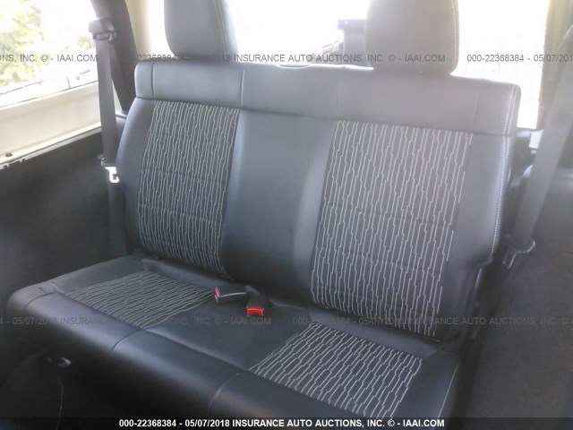 1C4AJWAG2CL290227 - 2012 JEEP WRANGLER SPORT 白色 照片 8