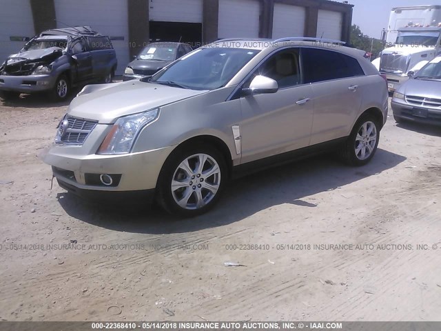 3GYFNBEY4AS542700 - 2010 CADILLAC SRX PERFORMANCE COLLECTION GOLD photo 2