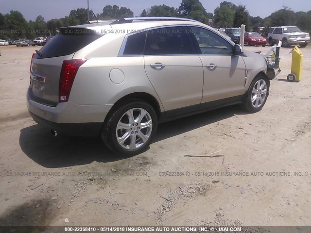 3GYFNBEY4AS542700 - 2010 CADILLAC SRX PERFORMANCE COLLECTION GOLD photo 4