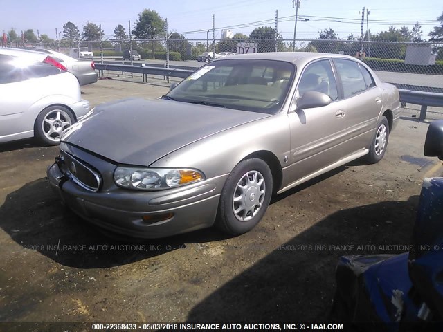 1G4HP52K64U142597 - 2004 BUICK LESABRE CUSTOM TAN photo 2