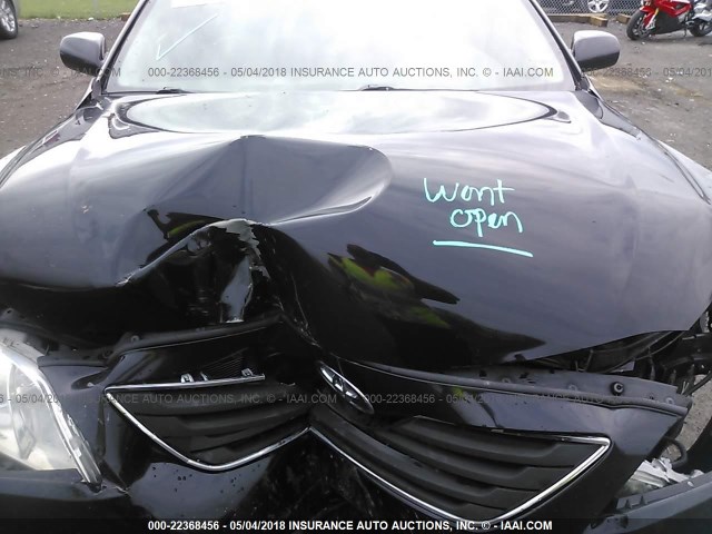 4T1BE46K19U299073 - 2009 TOYOTA CAMRY SE/LE/XLE BLACK photo 10
