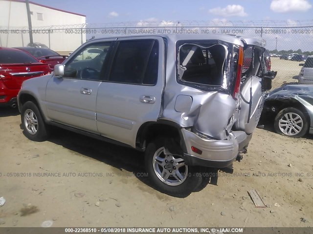 JHLRD18751S015251 - 2001 HONDA CR-V SE/LE SILVER photo 3