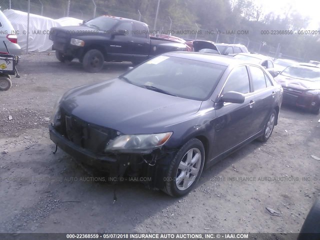 4T1BE46K79U872252 - 2009 TOYOTA CAMRY SE/LE/XLE GRAY photo 2