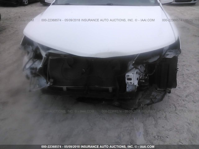 4T1BF1FK4CU525898 - 2012 TOYOTA CAMRY SE/LE/XLE WHITE photo 6