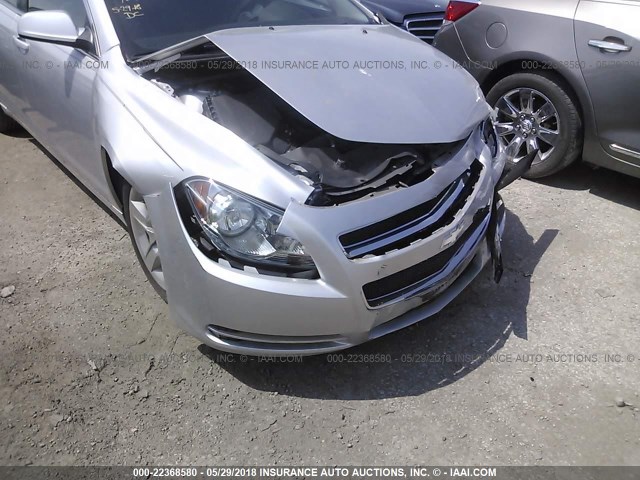 1G1ZC5EB0AF301803 - 2010 CHEVROLET MALIBU 1LT 银色 照片 6
