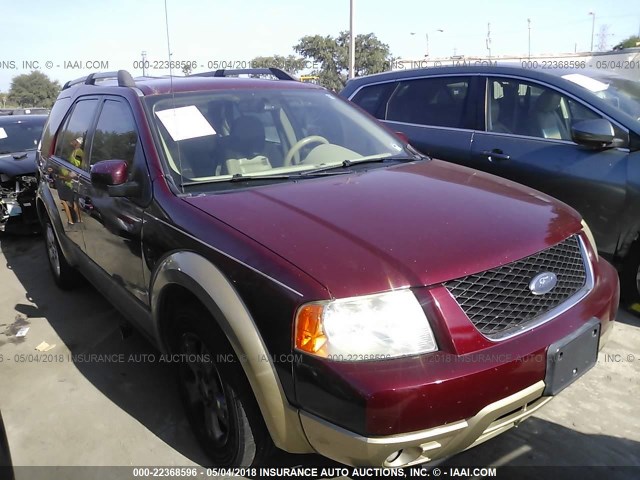 1FMDK031X6GA00762 - 2006 FORD FREESTYLE LIMITED BURGUNDY photo 1