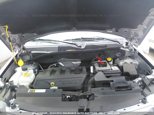 1C4NJCEB8GD704867 - 2016 JEEP COMPASS LATITUDE ნაცრისფერი ფოტო 10